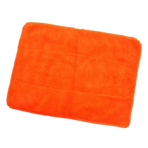 Unique Bargains 250gsm Microfiber Towel Cleaning Cloths For Car Washing Gray  25.60x13 3pcs : Target
