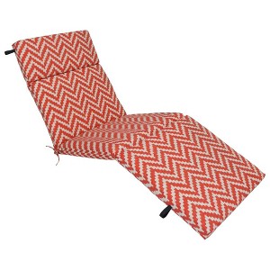 Blazing Needles, 72-inch by 24-inch Polyester Outdoor Chaise Lounge Cushion - 1 of 1