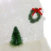 Northlight LED Lighted Icy Crystal Glitter Snow Globe Christmas House - 9" - 4 of 4