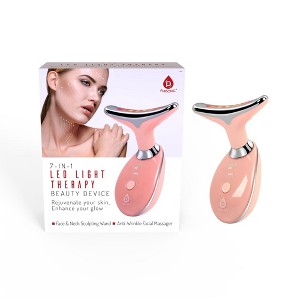 Pursonic 7-in-1 LED Light Therapy Beauty Device - Red Light Therapy Face & Neck Sculpting Wand - 1 of 3