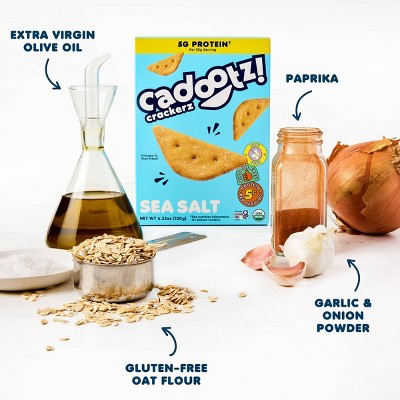 cadootz Sea Salt Crackers - 4.23oz