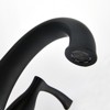 Gulches 2 Handle 4 Inch Centerset Bathroom Sink Faucet with Pop-Up Drain, Matte Black - 2 of 4