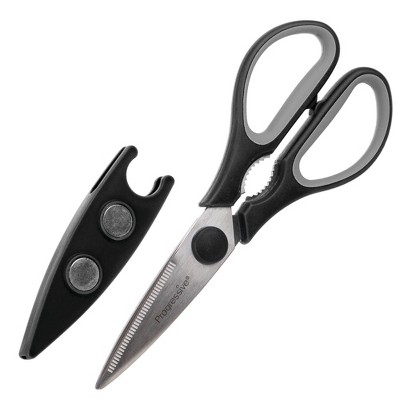 Stainless Steel Multi-use Kitchen Shears with Magnetic Holder