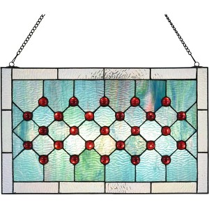 Fine Art Lighting FAL-KP204 Tiffany Stained Glass 19.25" x 11.75" Window Panel - 1 of 4