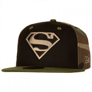 Adult Superman Camo Panel New Era 59Fifty Fitted Hat - 1 of 4