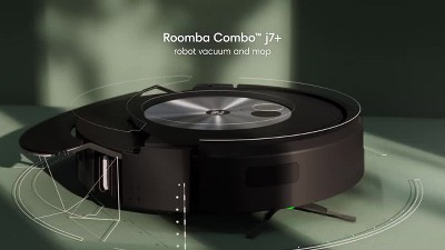 Robot aspirador - IROBOT Roomba Combo, 30 W, 100 min, Plata