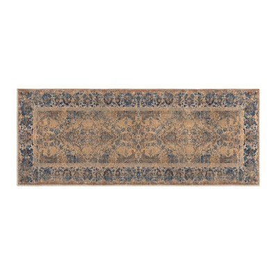 Patina Vie Machine Washable Distressed Boho Area Rug
