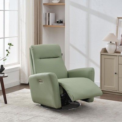 Electric Recliner Armchair 270° Swivel Glider Recliner Chair Nursury Chair,Lounging Chairs For Living Room Bedroom Apartment-Cuddlewood