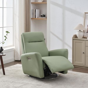 Electric Recliner Armchair 270° Swivel Glider Recliner Chair Nursury Chair,Lounging Chairs For Living Room Bedroom Apartment-Cuddlewood - 1 of 4