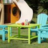 WestinTrends Malibu Kids Outdoor Patio Furniture HDPE 30" Wide Square Dining Table - 2 of 4