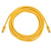 Monoprice Cat5e Ethernet Patch Cable - 14 Feet - Yellow | Network Internet Cord - RJ45, Stranded, 350Mhz, UTP, Pure Bare Copper Wire, 24AWG - 4 of 4