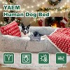Human-Dog Bed Suitable for You and Your Pet, Animal Paradise, Washable Faux Fur Nap Orthopedic Dog Bed All-In-One, Extremely Comfortable - 3 of 4