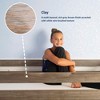 Plank+Beam Twin-Size Trundle Bed with 7 Pcs Slat Roll and Rubber Castors - 3 of 4