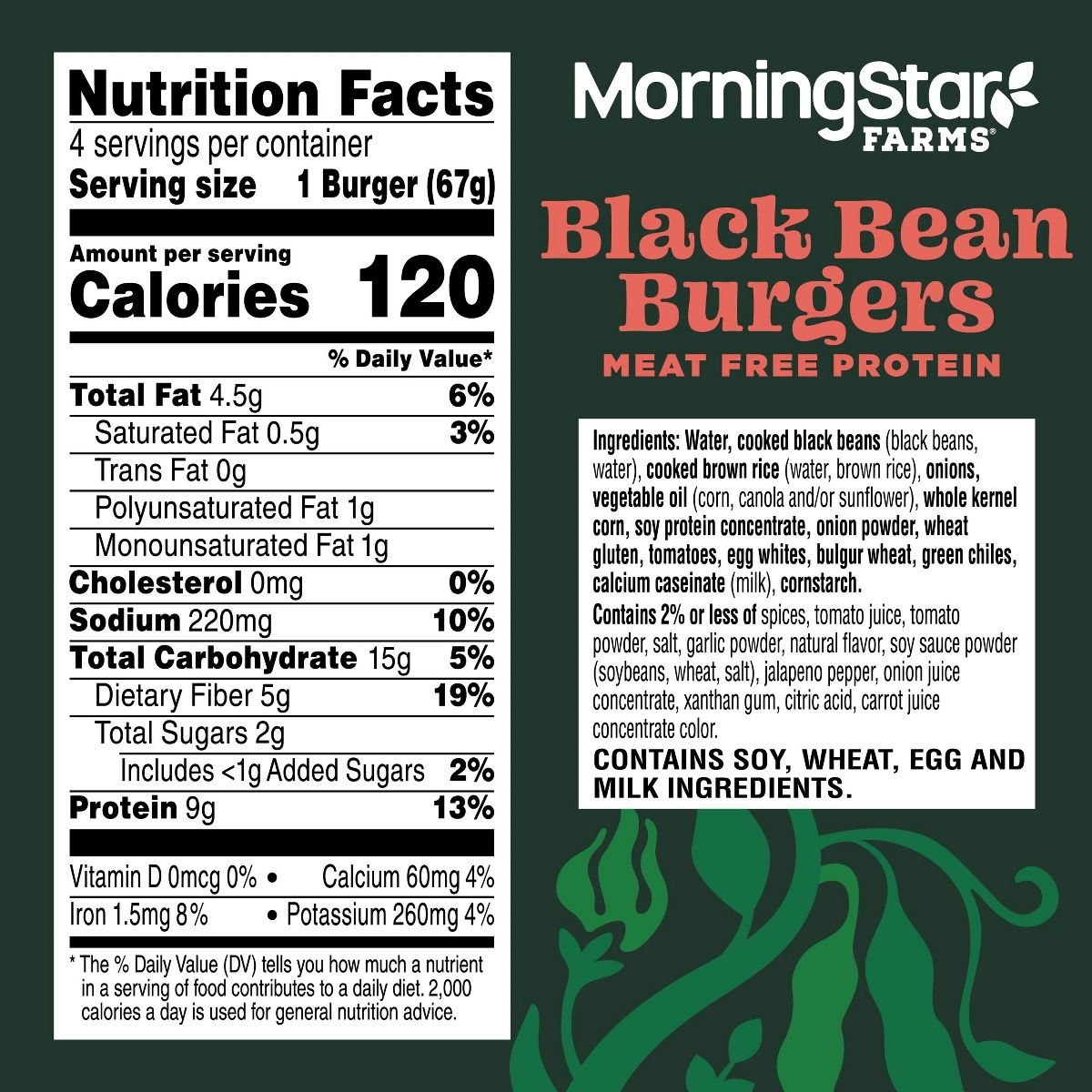 MorningStar Farms Veggie Frozen Burgers Spicy Black Bean - 9.5oz/4ct - thumbnail 6