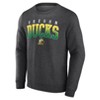 NCAA Oregon Ducks Men's Crew Neck Fleece Gray Sweatshirt - image 2 of 3