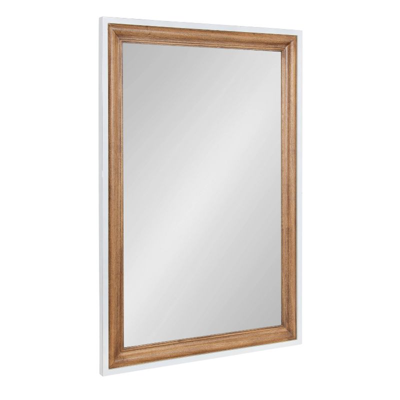 Kate &#38; Laurel All Things Decor 24&#34;x36&#34; Ellison Rectangle Wall Mirror Rustic Brown, 1 of 9