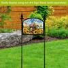 Briarwood Lane Summer Art Sign 8.25x10.25 Goldfinches and Sunflowers For Summer Art Sign - 3 of 4