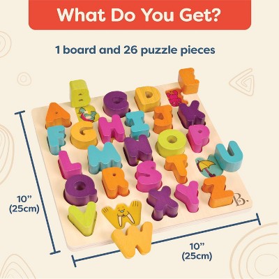 B. toys Wooden Alphabet Puzzle - Alpha-B.-Tical 27pc_5