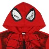 Seven Times Six Marvel Spider-Man Jacket Boys Superhero Fleece Zip Up Hoodie Multicolored - 2 of 4
