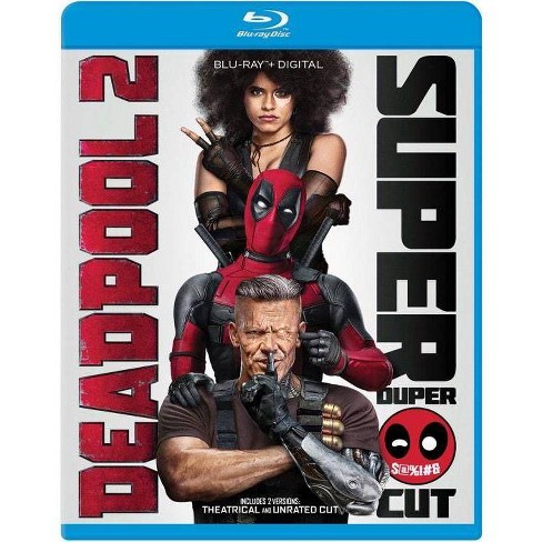 Deadpool 2 Super Duper Cut blu ray Digital Target