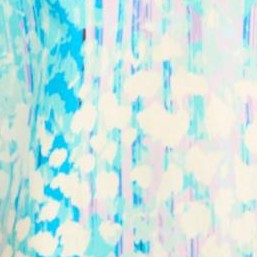 aqua ombre petals