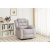 Power Recliner Chair, Recliner for Adults, Upholstered Soft Fabric Reclining Sofa Chair for Living Room - 3 of 4