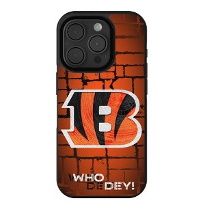 NFL AFC Teams Brick Wall Bump Cell Phone Case for Apple iPhone - 1 of 4
