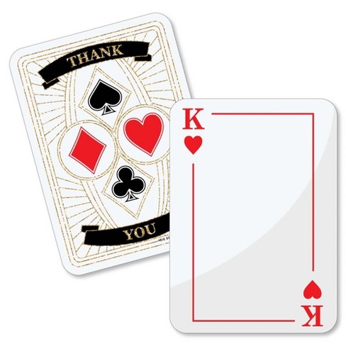 Vegas Playing Cards-Red 