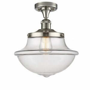 Oxford - 1 Light Semi-Flush Mount In Traditional Style-13.5 Inches Tall and 11.75 Inches Wide - 1 of 1