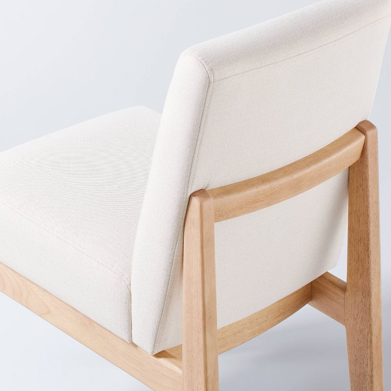 Upholstered Natural Wood Slipper Dining Chair - Hearth & Hand™ with Magnolia, 5 of 15