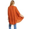 Women's Sheer Collared Button Down Tunic Top - umgee - 3 of 3