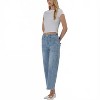 Women's Super High Rise Barrel Jeans - FLYING MONKEY - 3 of 4