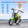 Coucheta 24V Kids Electric Dirt Bike w/250W Motor, LED Light & Leather Seat - 2-Speed Up to 14MPH, 60 Min Runtime for Ages 6-12 - 4 of 4