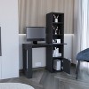 NicBex Bookcases for Living Room 6-shelf Home Writing Desk Unit Bookshelf for Home Office, and Bedroom Storage - 3 of 4