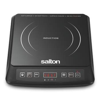 Salton Portable Induction Cooktop Black