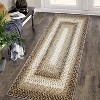 Entryway Rug Small Throw Rug Machine Washable Floor Cover Braided Printed Area Rug Indoor Non Slip Farmhouse Rug Boho Accent Rug - 2 of 4
