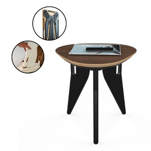 Hoek 17" Stool, Compact & Multi-Use, Scratch-Resistant Waterproof Surface, Durable & Sustainable Materials, One-Click Tool-Free Assembly - 1 of 4