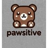 Pawsitive Bear Youth Long Sleeve Hoodie - 2 of 2