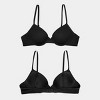 Fruit of the Loom Girl's First T-Shirt Bra with Underwire 2 Pack - 2 of 4