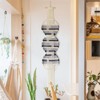 Aoibox Macrame Wall Hanging Art, Woven Bohemian Decor, Handmade Geometric Design for Living Room, Bedroom, or Studio - 4 of 4