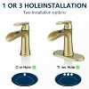 LunaLulinlk Sink faucet with countertop, bathroom faucet for sink, single hole single handle faucet - 2 of 4