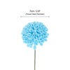Unique Bargains Durable PE Realistic Appearance Mini Artificial Flower Heads 2.8 x 9.3 Inch 25 Pcs - 4 of 4
