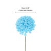 Unique Bargains Durable PE Realistic Appearance Mini Artificial Flower Heads 2.8 x 9.3 Inch 25 Pcs - image 4 of 4