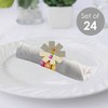 Big Dot of Happiness 70’s Disco - 1970s Disco Fever Party Paper Napkin Holder - Napkin Rings - Set of 24 - 2 of 4