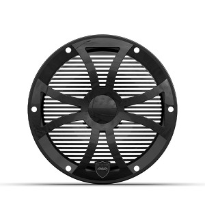 Wet Sounds REVO 8 FA SW-B GRILLE V3 - Black Salt Water Grille for REVO 8 Subwoofers - 1 of 2