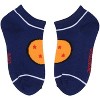Dragon Ball Z Boys' Socks Goku Kame Symbols 4 Pairs Kids Ankle No Show Socks - 3 of 4