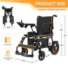KERDOM Electric Wheelchair, Foldable Wheelchair for Adults, Lightweight Motorized Wheelchair with 15+ Long Travel Range, All Terrain - 2 of 4