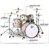 Gretsch Drums Renown 4-Piece Shell Pack Satin Tobacco Burst - image 4 of 4