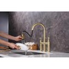 Pot Filler and Touchless Pull-Down Faucet: Wall-Mounted Bridge Design - 4 of 4