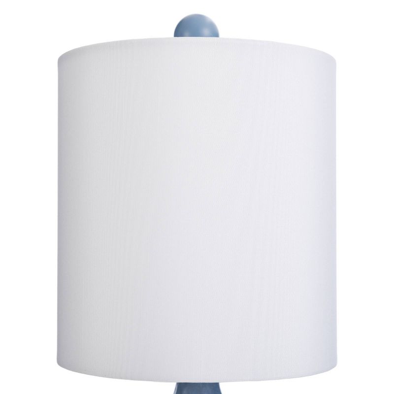 Ceramic Table Lamp Blue Finish - StyleCraft, 5 of 8